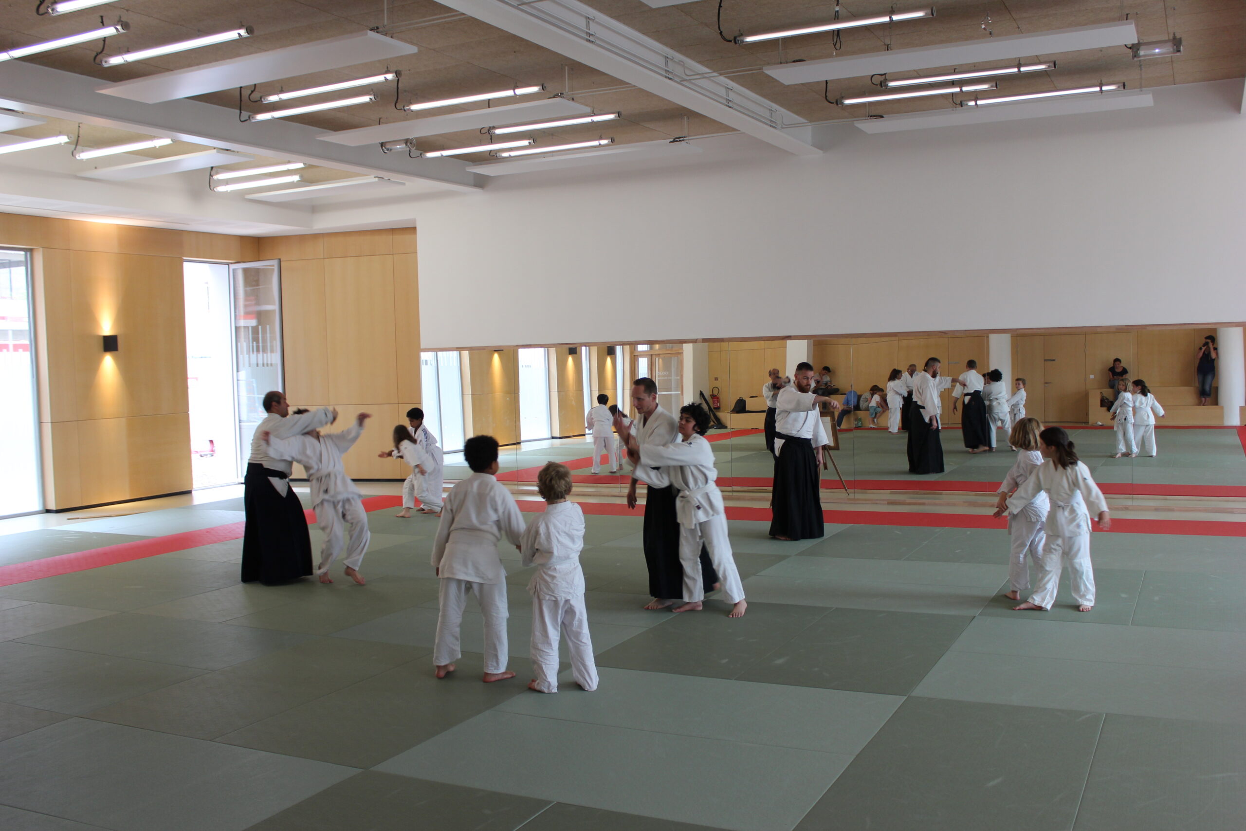 You are currently viewing Démonstration d&rsquo;aikido par les enfants et des adultes au dernier cours 2018