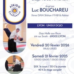 Stage Aïkido Bouchareu 2026