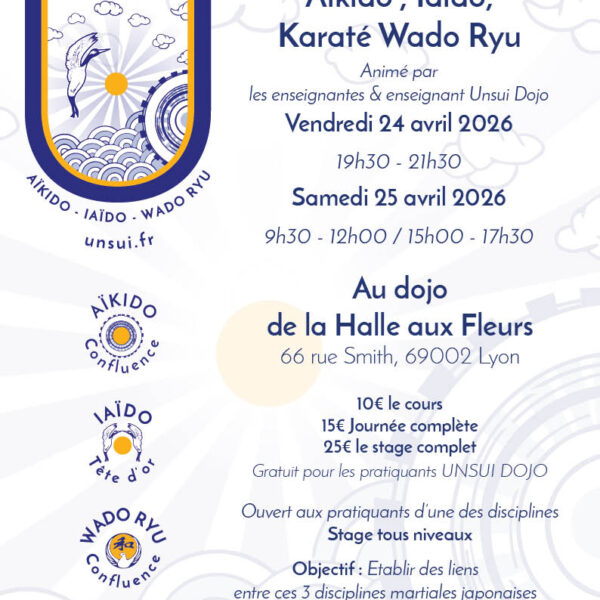 Stage UNSUI DOJO – Multi disciplinaires du 24 au 25/04/2026